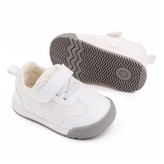 Adidasi albi pentru bebelusi - lone (marime disponibila: 9-12 luni (marimea 20 incaltaminte)) mdd2678-3-sa50.9-12 luni (marimea 20 incaltaminte)