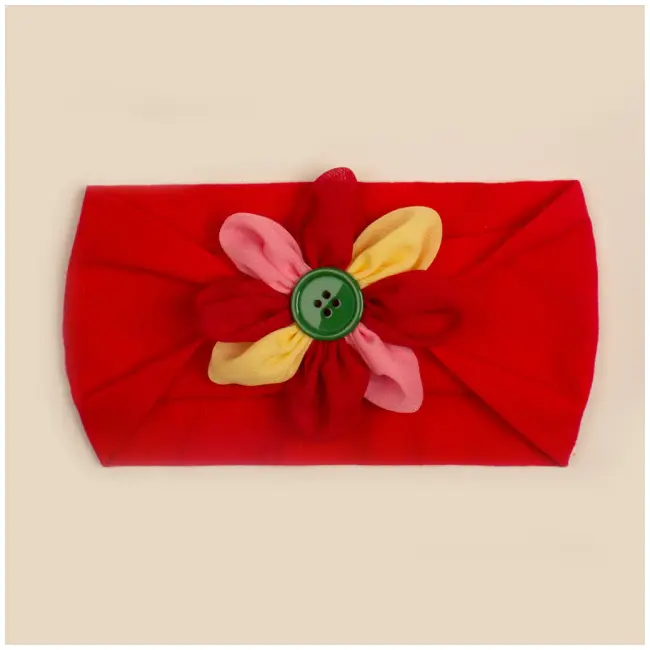 Bentita lata cu floricica cu petale colorate MB23101-cd