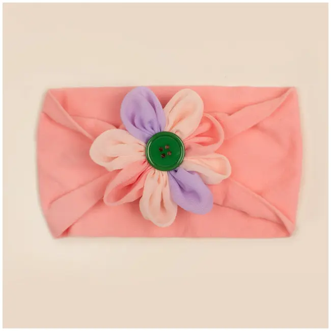 Bentita lata cu floricica cu petale colorate MB23101-cd