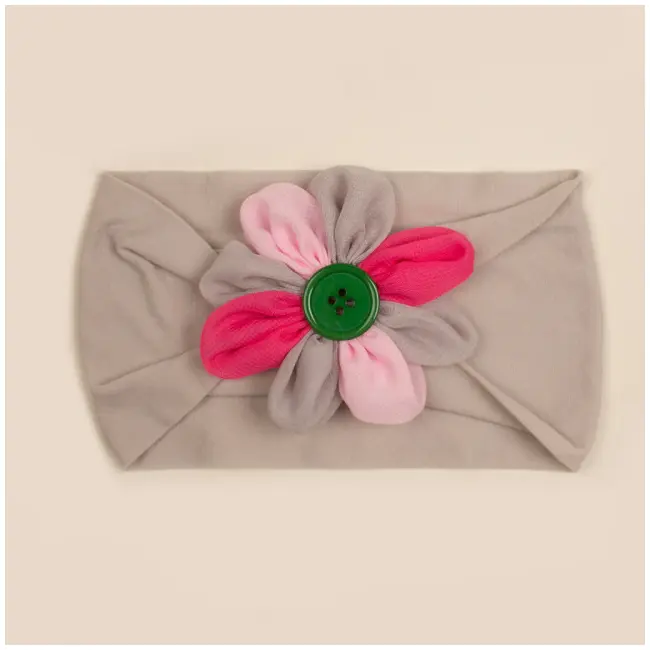 Bentita lata cu floricica cu petale colorate MB23101-cd