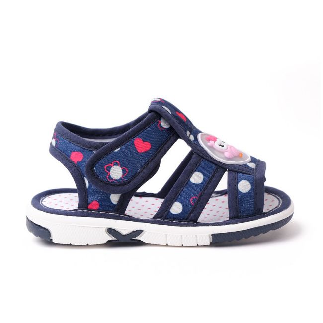Sandalute bleumarine sidefat cu piuitoare - Owl MDMY23-9-1-de2