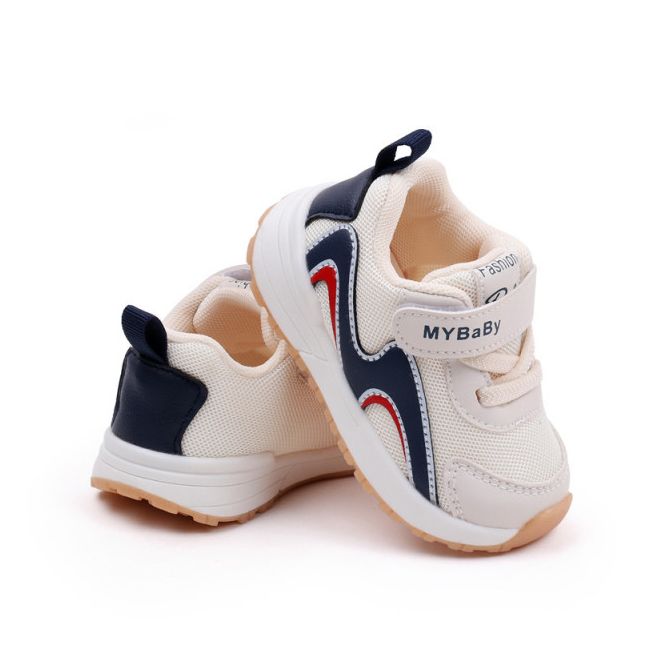 Adidasi albi cu bleumarine - Valuri MBMY2306-3-c