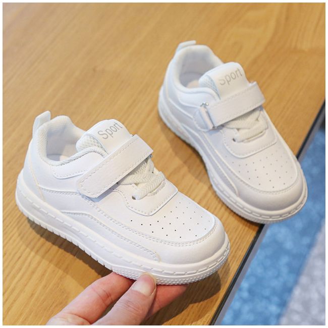 Adidasi albi pentru copii - snow (marime disponibila: marimea 25) mdtx-825-c.marimea 25