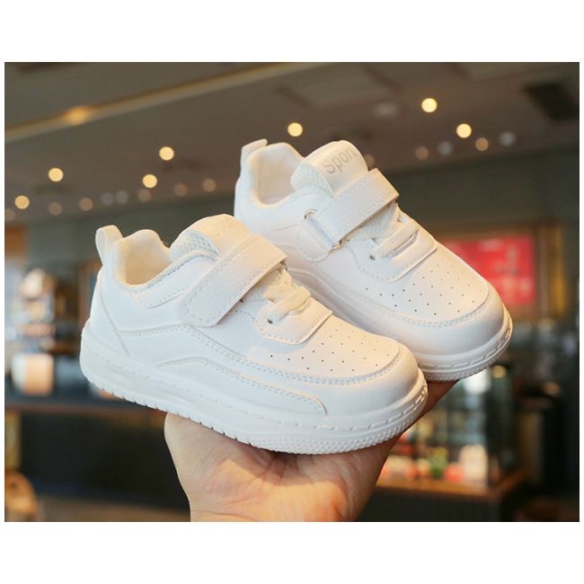 Adidasi albi pentru copii - snow (marime disponibila: marimea 25) mdtx-825-c.marimea 25