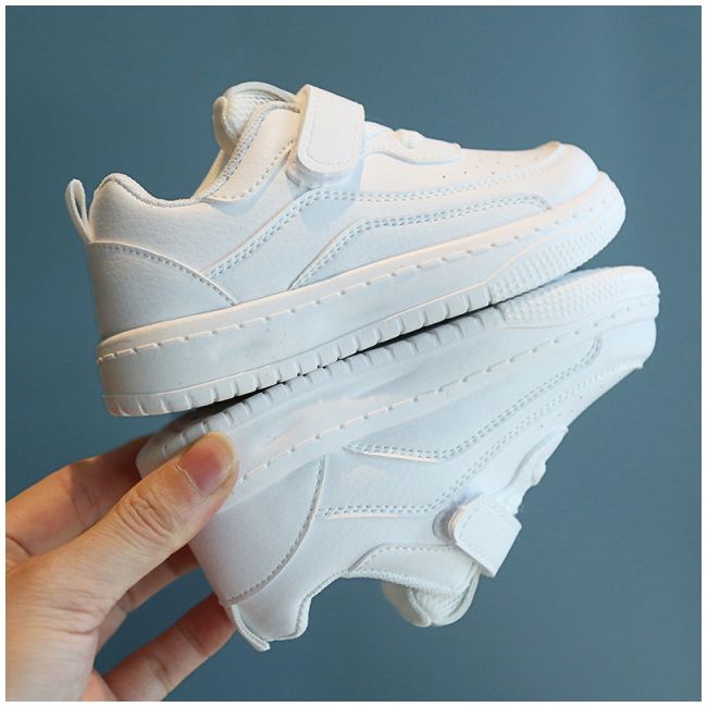 Adidasi albi pentru copii - snow (marime disponibila: marimea 25) mdtx-825-c.marimea 25