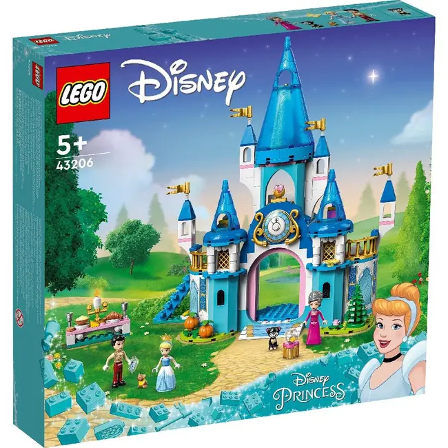 LEGO DISNEY PRINCESS CASTELUL CENUSARESEI SI AL LUI FAT-FRUMOS 43206 VIVLEGO43206