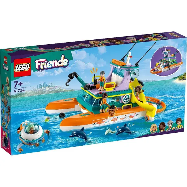 LEGO FRIENDS BARCA DE SALVARE PE MARE 41734 VIVLEGO41734