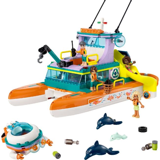 LEGO FRIENDS BARCA DE SALVARE PE MARE 41734 VIVLEGO41734