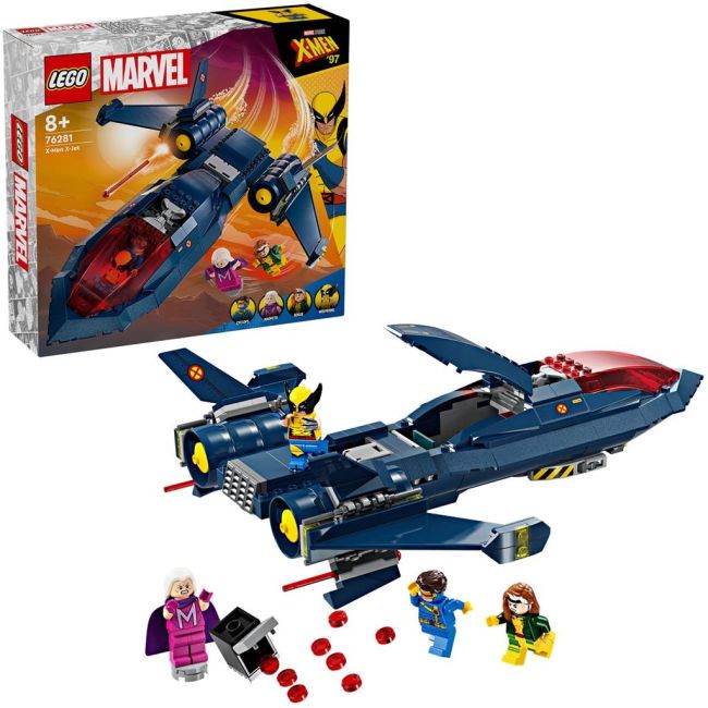 LEGO MARVEL SUPER HEROES AVIONUL X JET AL X MEN 76281 VIVLEGO76281