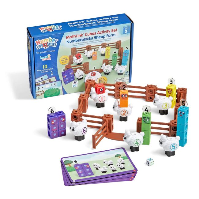 Mathlink®cubes numberblocks - ferma oitelor