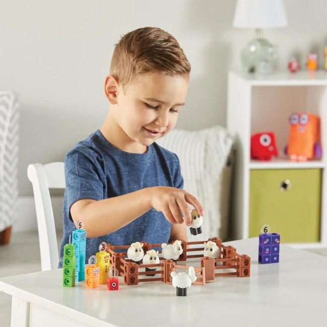 Mathlink®cubes numberblocks - ferma oitelor