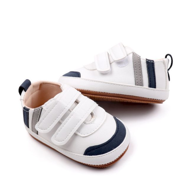Pantofiori albi pentru baietei - Sun MBBXC3223-1-p4
