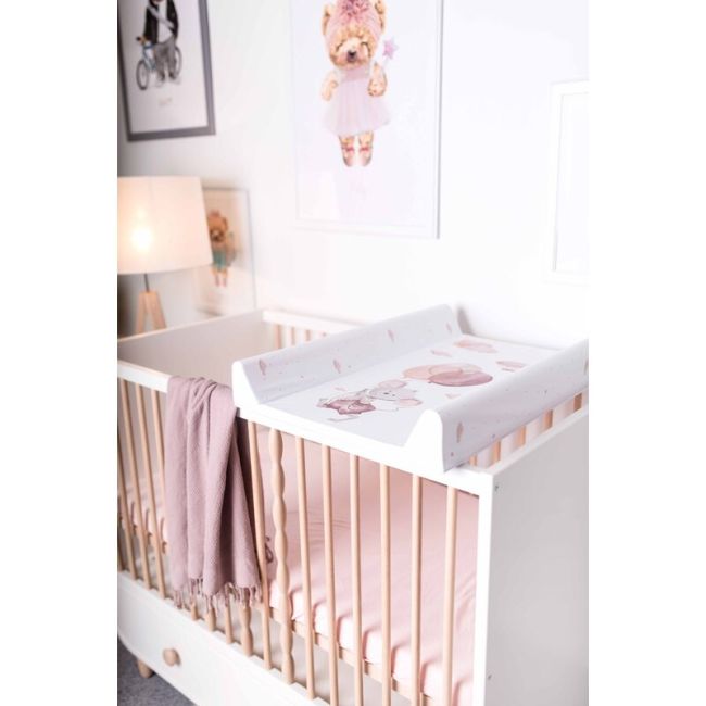 Saltea de infasat, Ceba Baby, Basic, 50x70 cm, Atasabila la patut, Fara BPA, 0 luni+, Mouse BYNW-216-000-727