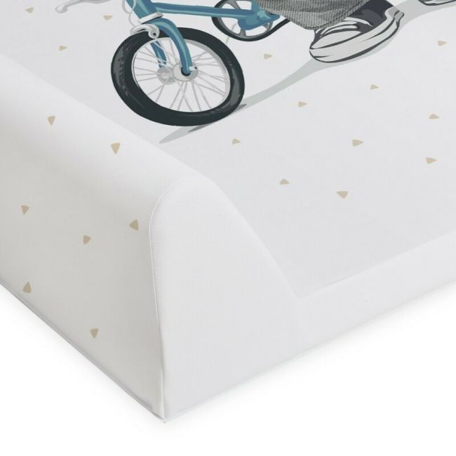 Saltea de infasat, Ceba Baby, Confort, 50x70 cm, Atasabila la patut, Fara BPA, 0 luni+, Fluffy Puffy Bart BYNW-203-132-686