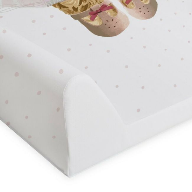 Saltea de infasat, Ceba Baby, Confort, 50x70 cm, Atasabila la patut, Fara BPA, 0 luni+, Fluffy Puffy Poly BYNW-203-132-681