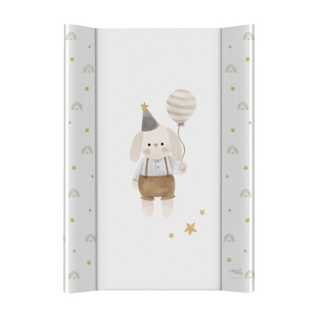 Saltea de infasat, Ceba Baby, Ultra Light, 50x70 cm, Atasabila la patut, Fara BPA, 0 luni+, Birthday Bunny BYNW-204-000-752