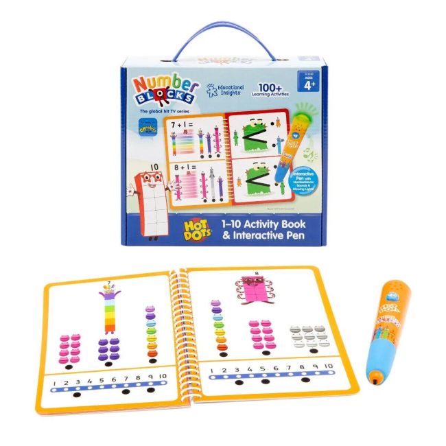 Set hot dots® - numberblocks de la 1 la 10