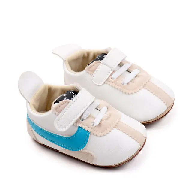 Adidasi albi cu albastru si crem MDBLS3116-2-p19