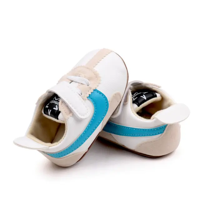 Adidasi albi cu albastru si crem MDBLS3116-2-p19