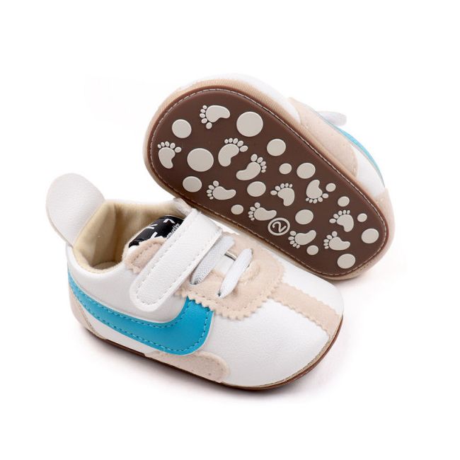 Adidasi albi cu albastru si crem MDBLS3116-2-p19