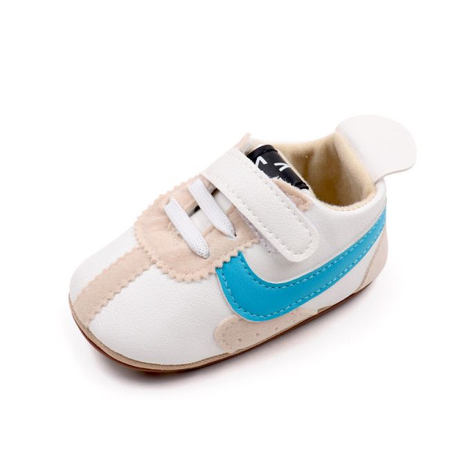 Adidasi albi cu albastru si crem MDBLS3116-2-p19