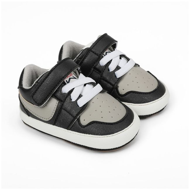 Adidasi gri cu negru - Smart MD9812-2-sa2