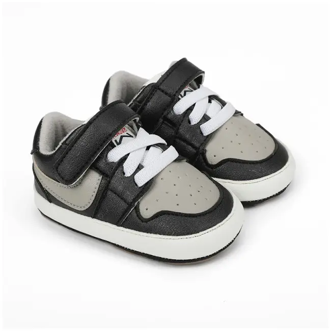 Adidasi gri cu negru - Smart MD9812-2-sa2