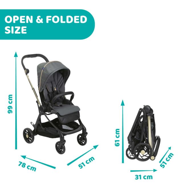 Carucior sport Chicco One4Ever Special Edition, City Map Re_Lux (Gri), nastere-22Kg CHC7988157-8_CITY MAP RELUX