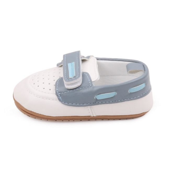 Pantofiori albi cu bleu de ocazie pentru baietei MDBBW3100-2-p9