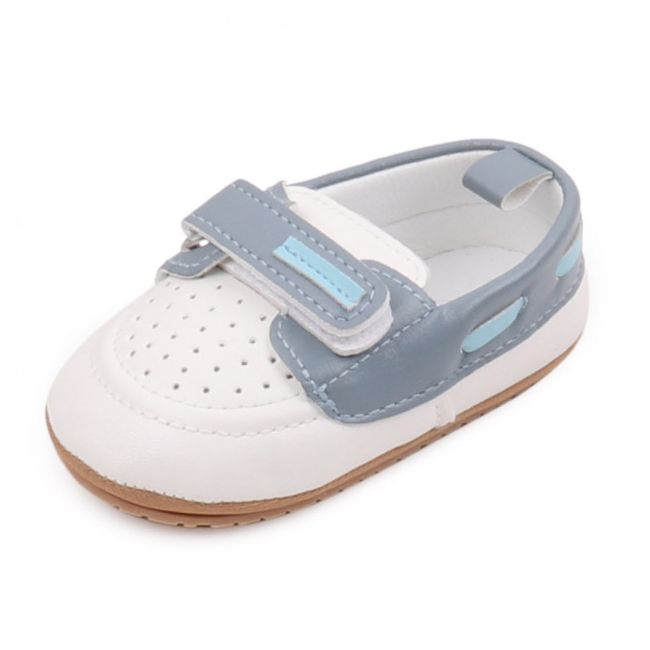 Pantofiori albi cu bleu de ocazie pentru baietei MDBBW3100-2-p9