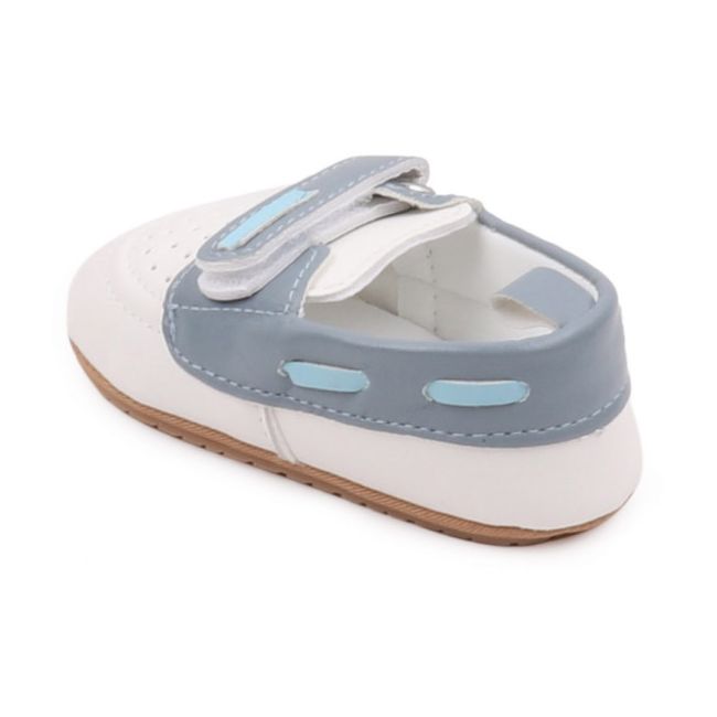 Pantofiori albi cu bleu de ocazie pentru baietei MDBBW3100-2-p9