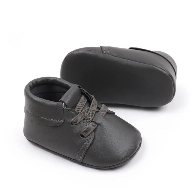 Pantofiori gri pentru baietei - Stan LIBCX3156-3-c1