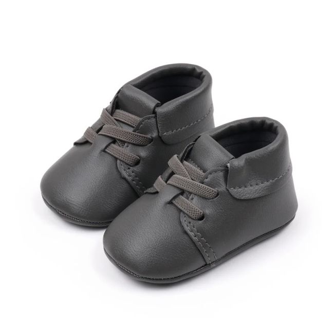 Pantofiori gri pentru baietei - Stan LIBCX3156-3-c1