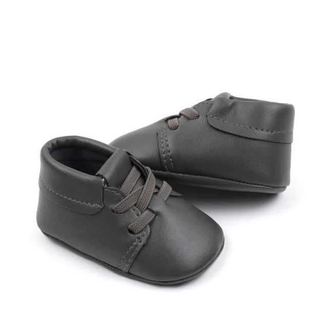 Pantofiori gri pentru baietei - Stan LIBCX3156-3-c1