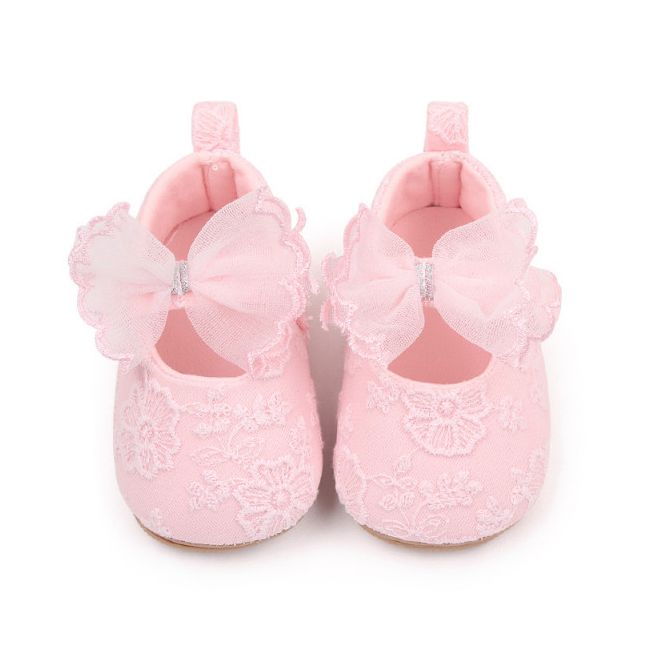Pantofiori roz cu danteluta inflorata MBBXC3064-1-sa4