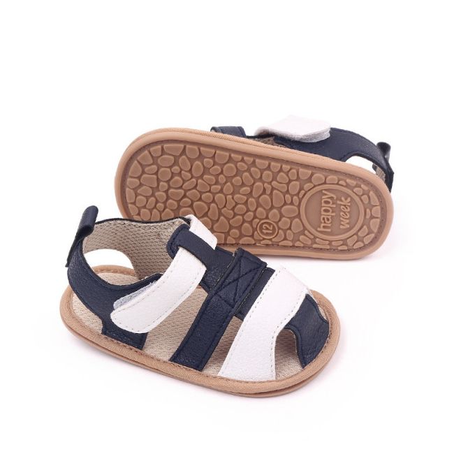Sandalute bleumarine cu alb pentru baietei - Austin MBBB3019-1-p33