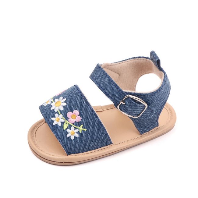Sandalute din blugi cu floricele brodate MDBXH3044-1-p33