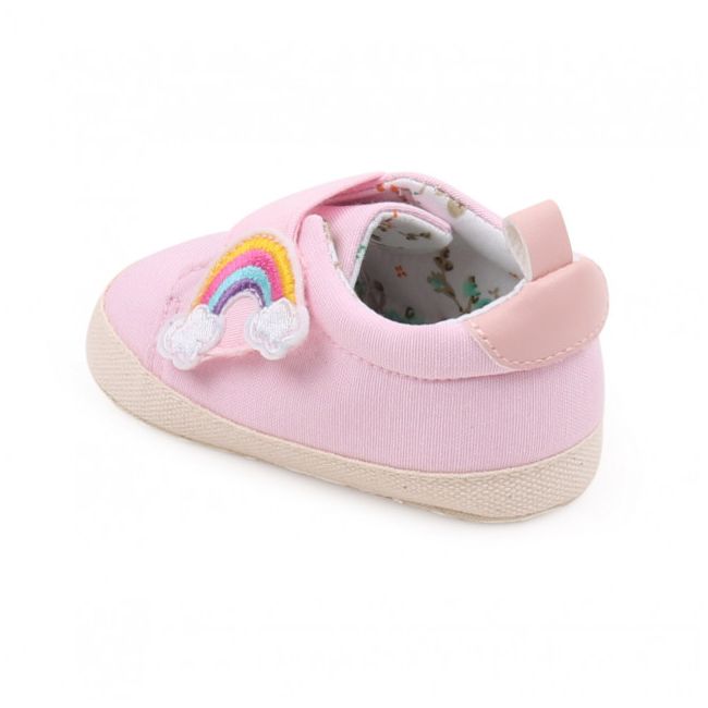 Tenisi roz pentru fetite - curcubeu (marime disponibila: 3-6 luni (marimea 18 incaltaminte)) mdbyq3181-1-p13.3-6 luni (marimea 18 incaltaminte)