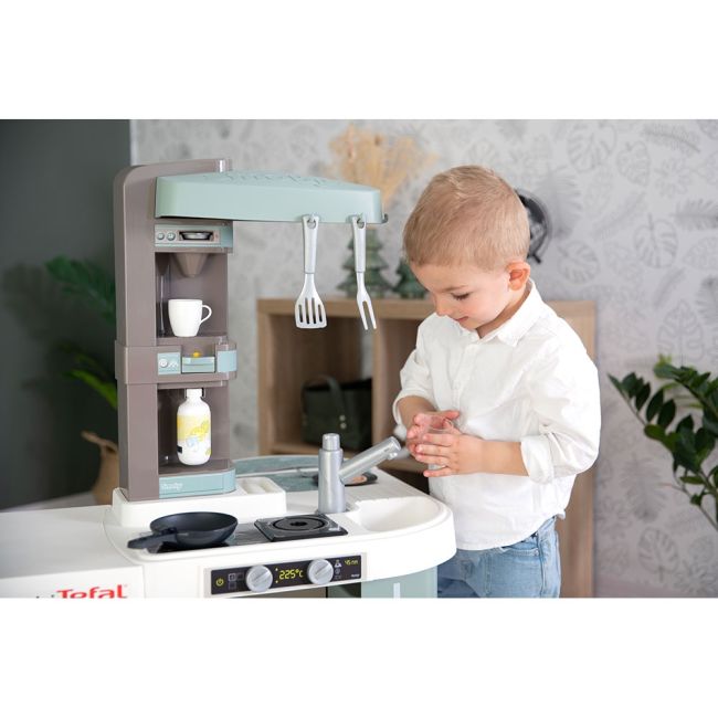 Bucatarie smoby tefal studio xl bubble albastru cu accesorii hubs7600311053