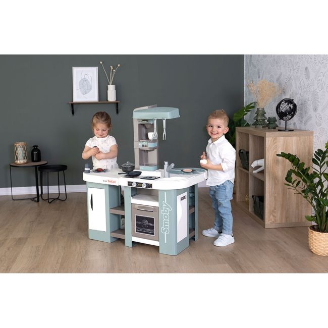 Bucatarie smoby tefal studio xl bubble albastru cu accesorii hubs7600311053
