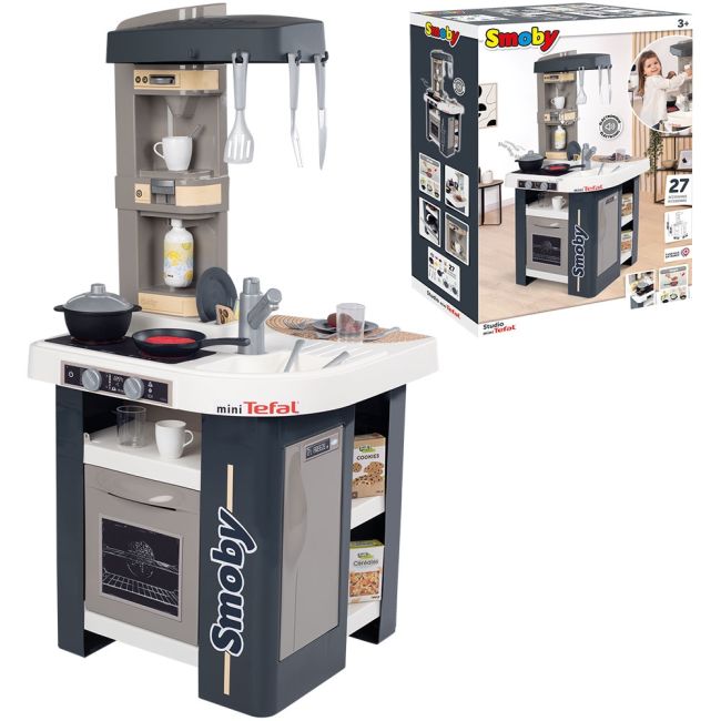 Bucatarie smoby tefal studio cu accesorii hubs7600311056