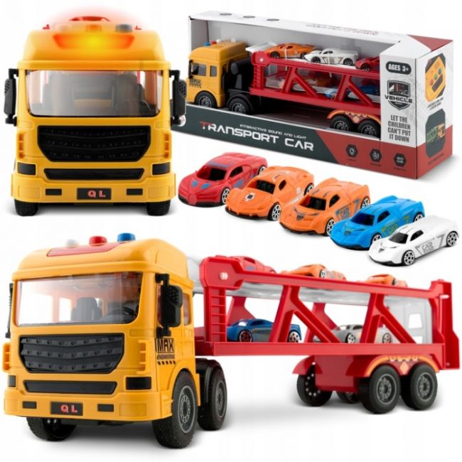 Camion de remorcare cu 5 masinute ricokids rk-760 edeedi776000