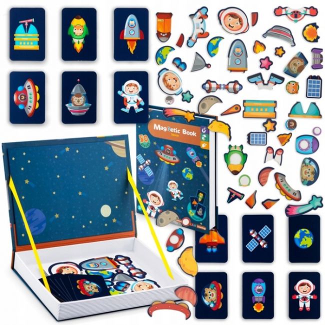 Carte magnetica tip puzzle cosmos ricokids rk-770 edeedi777001