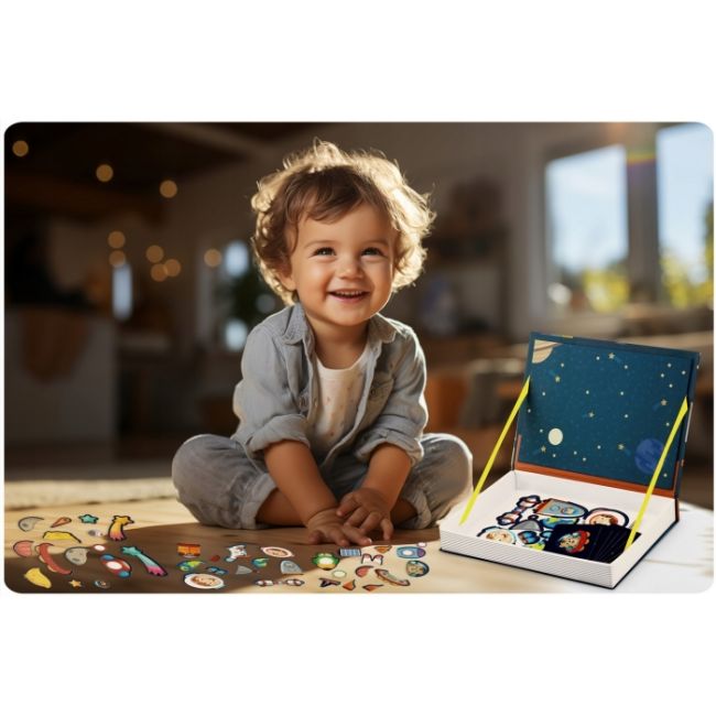 Carte magnetica tip puzzle cosmos ricokids rk-770 edeedi777001
