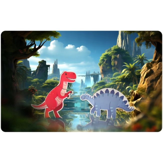Carte magnetica tip puzzle lumea dinozaurilor ricokids rk-770 edeedi777000