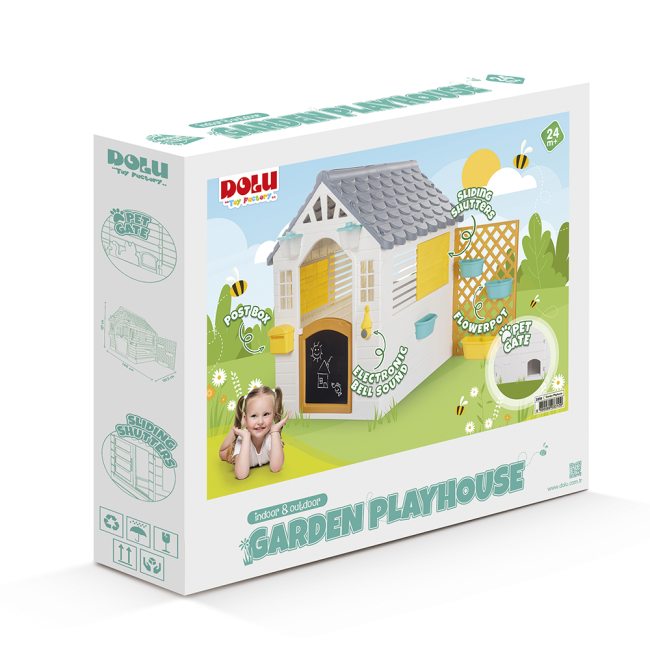 Casuta pentru copii premium pastel