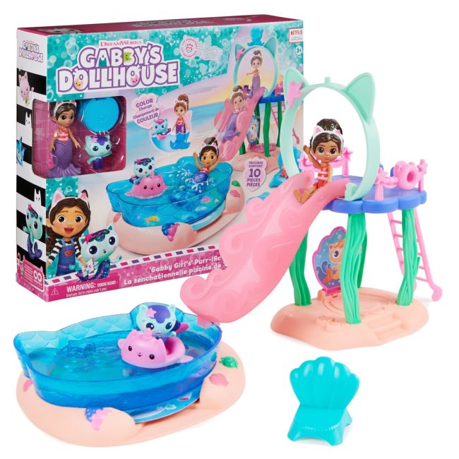 GABBYS DOLLHOUSE SET DE JOACA PISCINA VIV6067878
