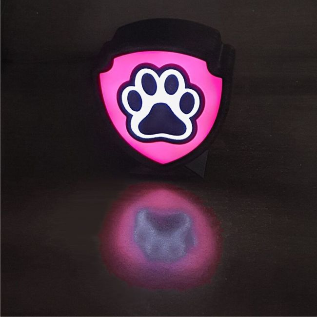 Lampa De Veghe Personalizata 'paw Patrol' Pink - Usb - Pc-lv-paw-pnk