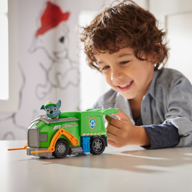 PATRULCA CATELUSILOR VEHICULE DE BAZA ECO CU FIGURINA ROCKY VIV6068360_20144470