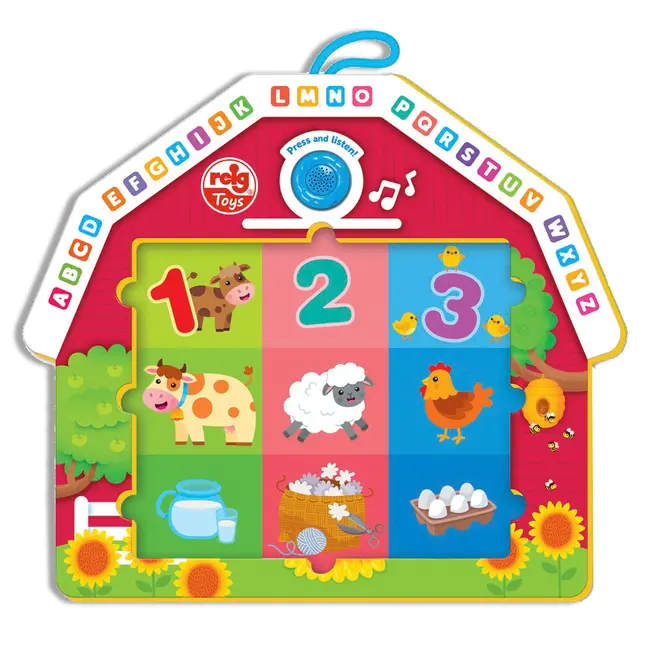 Puzzle cu sunete - animale de la ferma rgrz6604